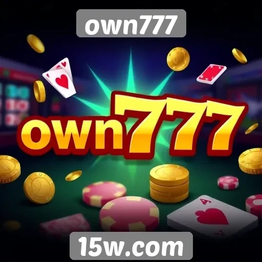 Variedade de jogos disponíveis em own777
